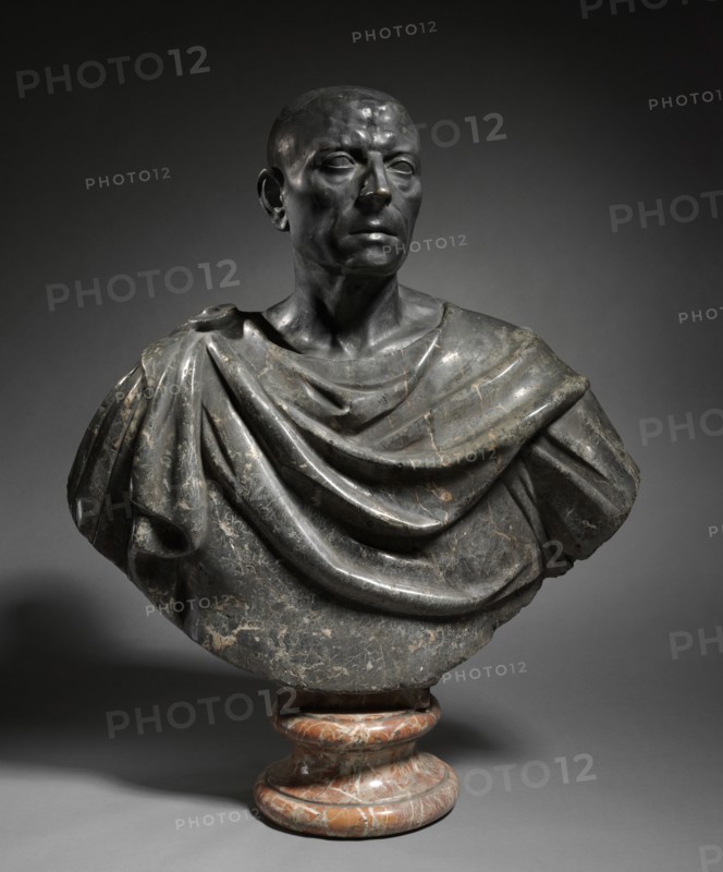 Bust of the Ludovisi Cicero, 1600s or later. Italy, 17th century or later. Marble; overall: 67.4 x 66.4 x 25.4 cm (26 9/16 x 26 1/8 x 10 in.).