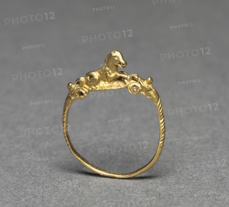 Ring, 100-200. Italy, Roman, 2nd Century. Gold; diameter: 2 cm (13/16 in.).