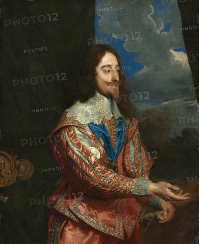 Portrait of Charles I (1600-1649), 17th century or later. Copy after Anthony van Dyck (Flemish, 1599-1641). Oil on canvas; framed: 153.7 x 130.2 x 105.4 cm (60 1/2 x 51 1/4 x 41 1/2 in.); unframed: 116.8 x 96.3 cm (46 x 37 15/16 in.).