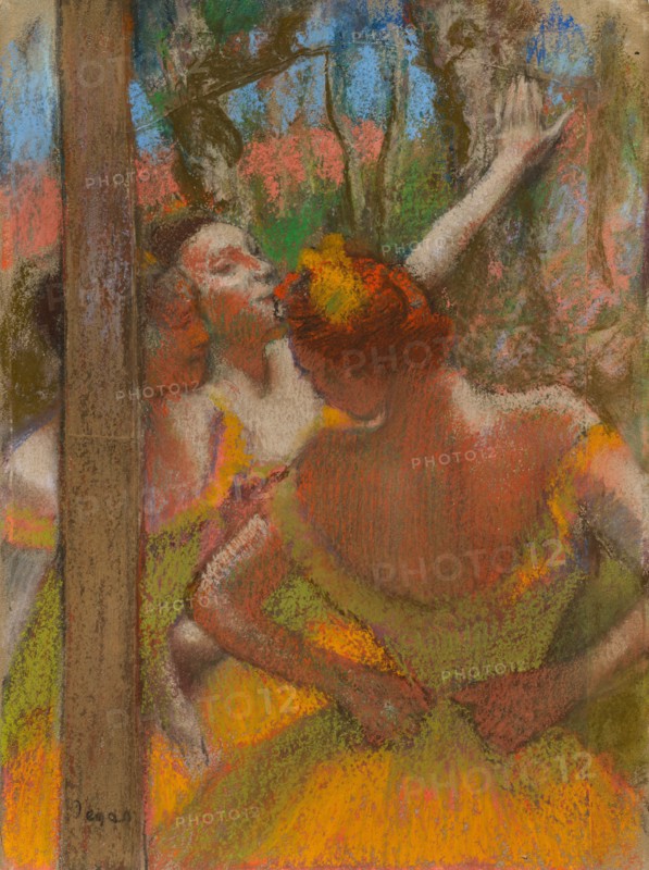 Dancers, 1896. Edgar Degas (French, 1834-1917). Pastel; sheet: 55.2 x 41 cm (21 3/4 x 16 1/8 in.).