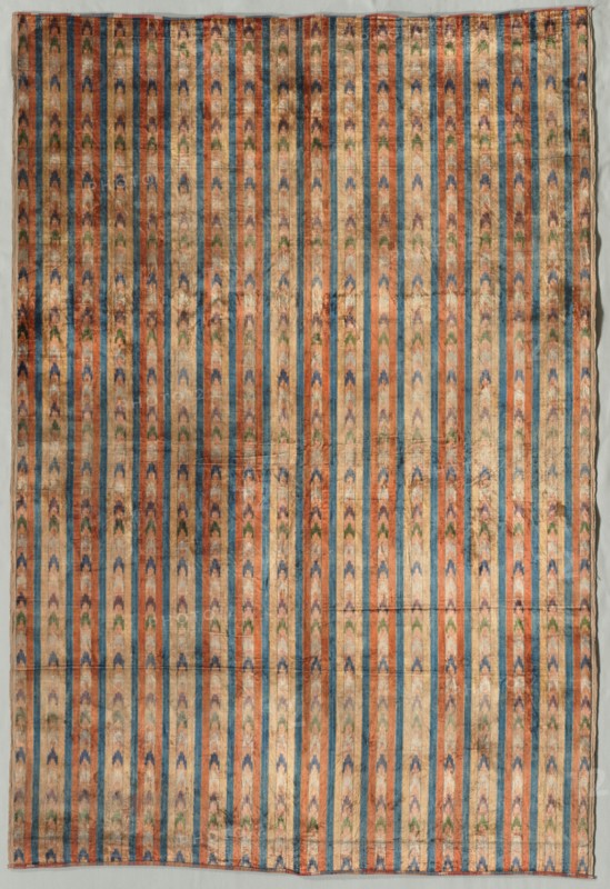 Velvet Panel, 1800s. Iran, 19th century. Velvet; overall: 162.5 x 109.2 cm (64 x 43 in.).