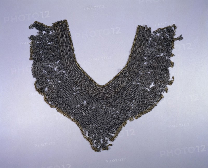 Collar, 1400s. European, 15th century. Riveted steel rings; diameter: 0.5 cm (3/16 in.); overall: 61.5 cm (24 3/16 in.).