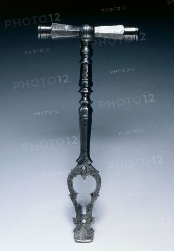 Spanner for a Wheel-Lock Gun, c. 1600-1625. Germany, early 17th century. Steel; overall: 15.5 x 7.1 cm (6 1/8 x 2 13/16 in.).