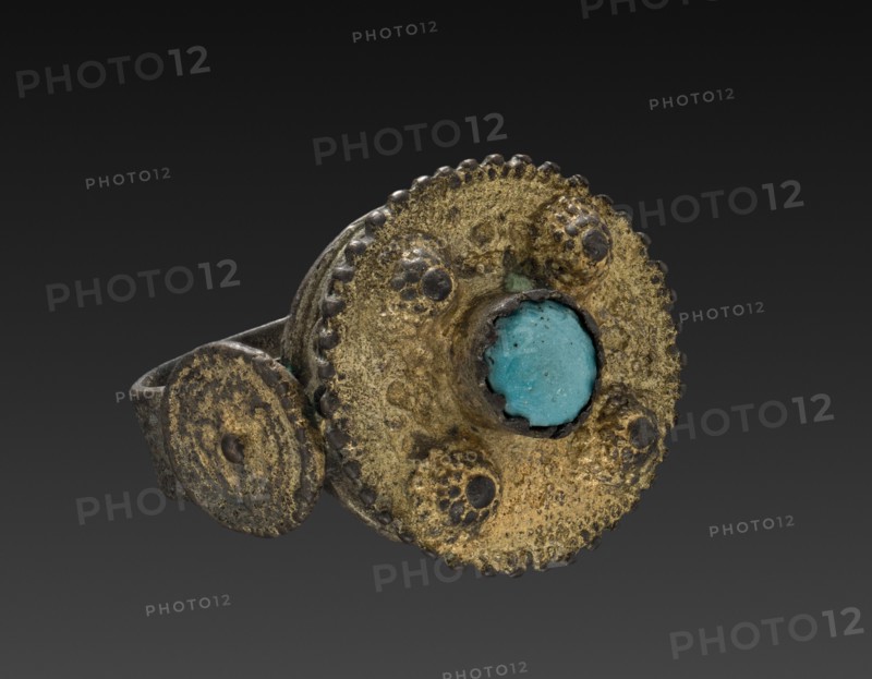 Ring, 1800s. Yugoslavia, 19th century. Silver; diameter: 2 cm (13/16 in.).