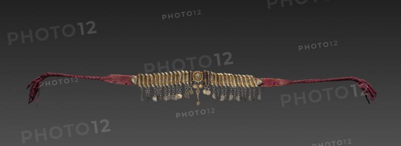 Necklace, 1800s. Bulgaria, 19th century. Silver gilt; average: 21 cm (8 1/4 in.).