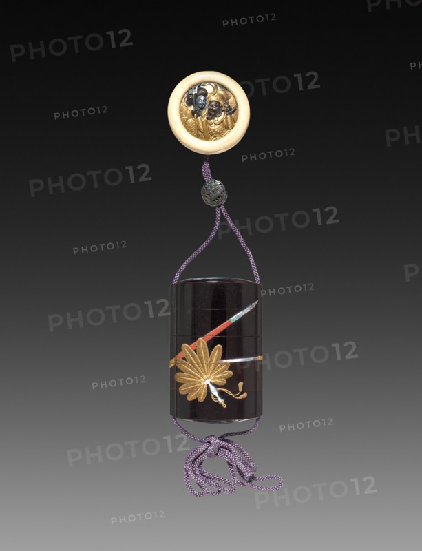 Inro, 1615-1868. Japan, Edo Period (1615-1868). Lacquer; overall: 7.4 x 4.9 cm (2 15/16 x 1 15/16 in.).