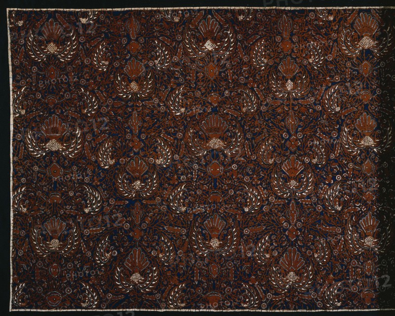 Kain Panjan (Skirt), 1800s. Indonesia, Central Java, 19th century. Batik; cotton; overall: 248.9 x 104.8 cm (98 x 41 1/4 in.)
