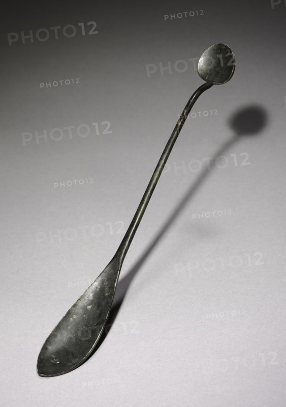 Spoon with Dual Heads, 918-1392. overall: 24.8 cm (9 3/4 in.).