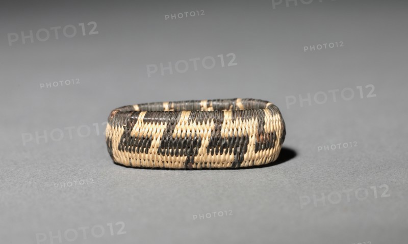 Miniature Rhomboidal Basket, late 1800s-early 1900s. California, Pomo, late 19th-early 20th century. Plant materials; overall: 1.3 cm (1/2 in.).
