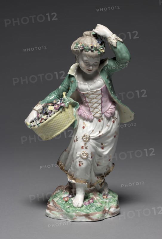 Autumn, c. 1775. Bristol Porcelain Factory (British), Pierre Stephan (Swiss). Hard-paste porcelain; overall: 27 x 14.5 x 9.4 cm (10 5/8 x 5 11/16 x 3 11/16 in.).