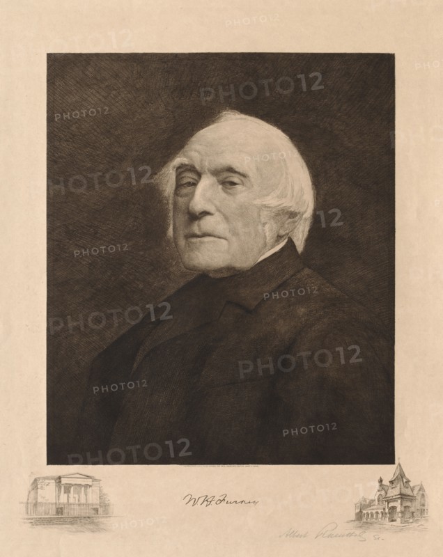 W. H. Furness, 1896. Albert Rosenthal (American, 1863-1939). Etching