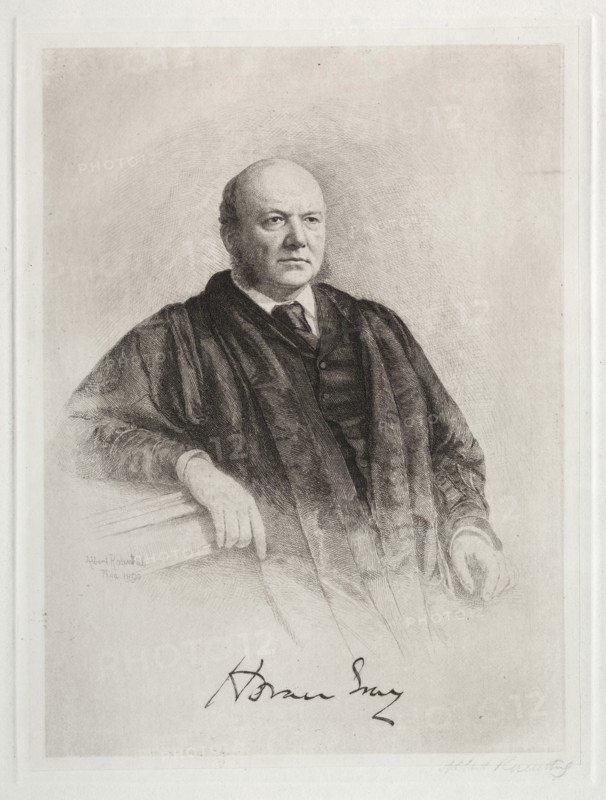 Horace Gray, 1890. Albert Rosenthal (American, 1863-1939). Etching