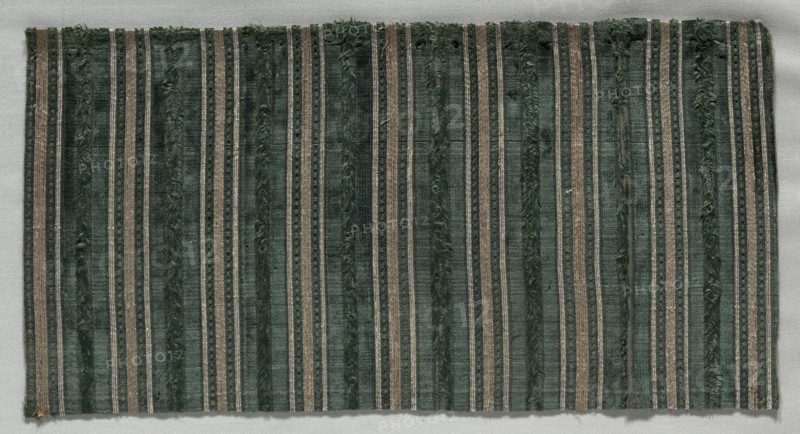 Velvet Fragment, 1700s. Italy, 18th century. Velvet; overall: 20.5 x 40 cm (8 1/16 x 15 3/4 in.)