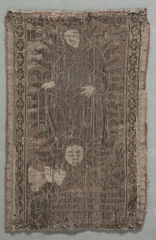 Orphrey Band, 1450-1499. Italy, Florence, 2nd half of 15th century. overall: 17.8 x 26.7 cm (7 x 10 1/2 in.)