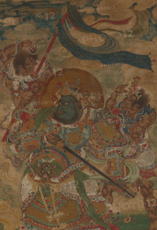 King of Heaven, 1368-1644. China, Ming dynasty (1368-1644). Hanging scroll, color on silk; painting only: 110 x 75.2 cm (43 5/16 x 29 5/8 in.); overall: 243 x 95 cm (95 11/16 x 37 3/8 in.).
