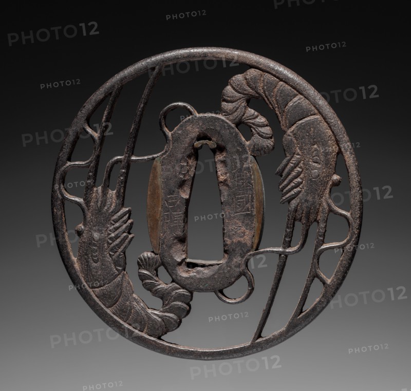 Sword Guard, 18th century. Japan, Edo Period (1615-1868). Iron; diameter: 7.7 cm (3 1/16 in.).