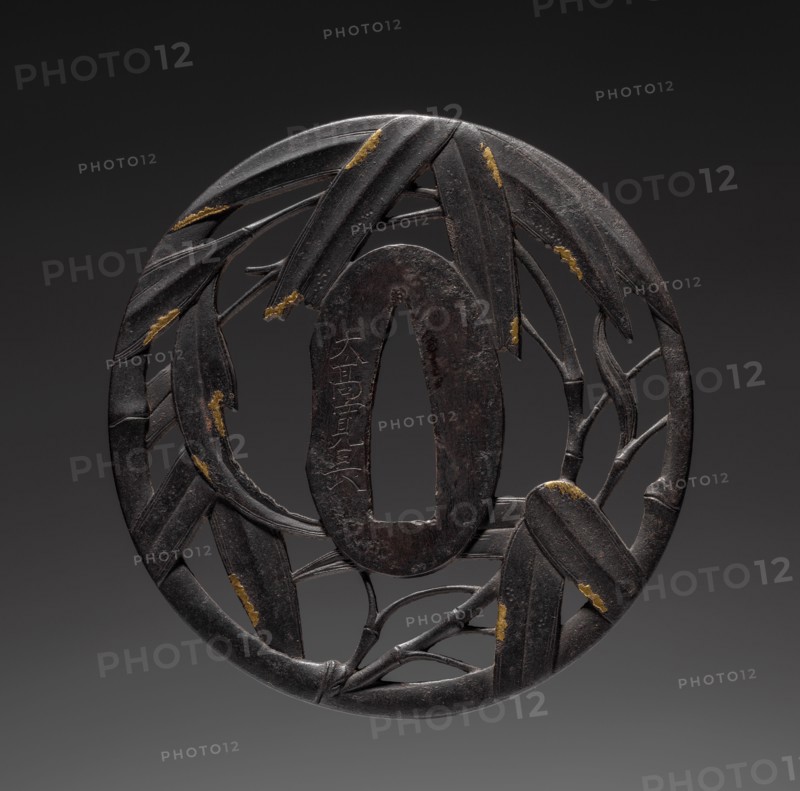 Sword Guard, early 19th century. Japan, Edo Period (1615-1868). Iron