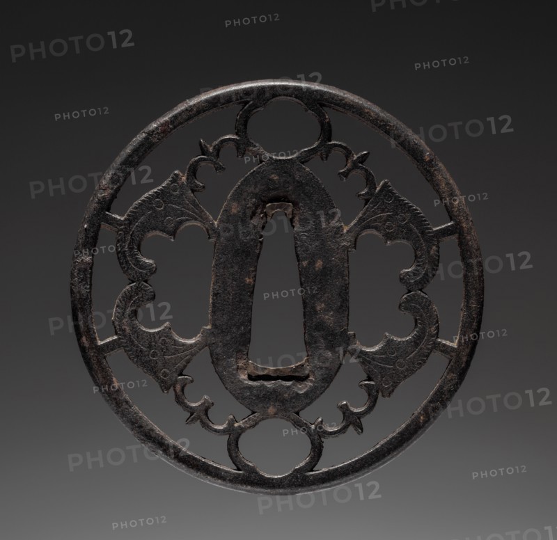 Sword Guard, 1615-1868. Japan, Edo period (1615-1868). Iron; diameter: 6.7 cm (2 5/8 in.).