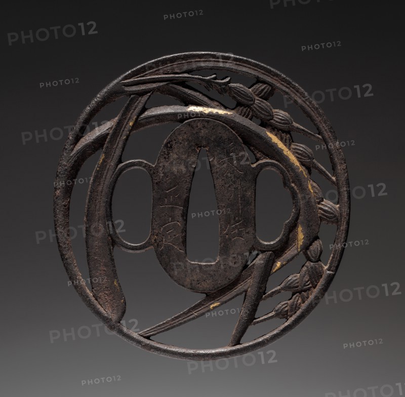 Sword Guard, early 19th century. Japan, Choshu School, Edo period (1615-1868). Iron; diameter: 6.7 cm (2 5/8 in.).