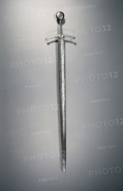 Sword, 15th century. European (unassigned), 15th century. Steel; overall: 103.5 cm (40 3/4 in.); quillions: 19.1 cm (7 1/2 in.)