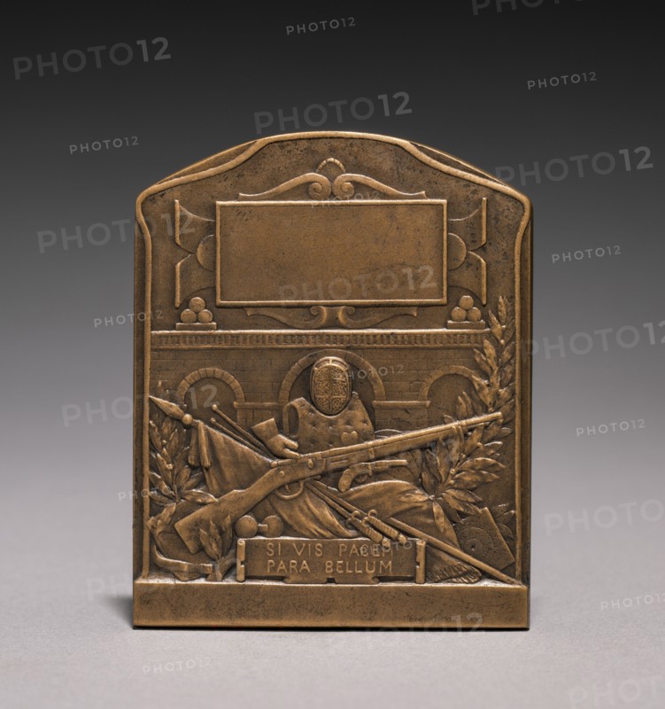 Medal (reverse), 1914-1918. Emile André Boisseau (French, 1842-1923). Bronze; overall: 7 x 5.8 cm (2 3/4 x 2 5/16 in.).
