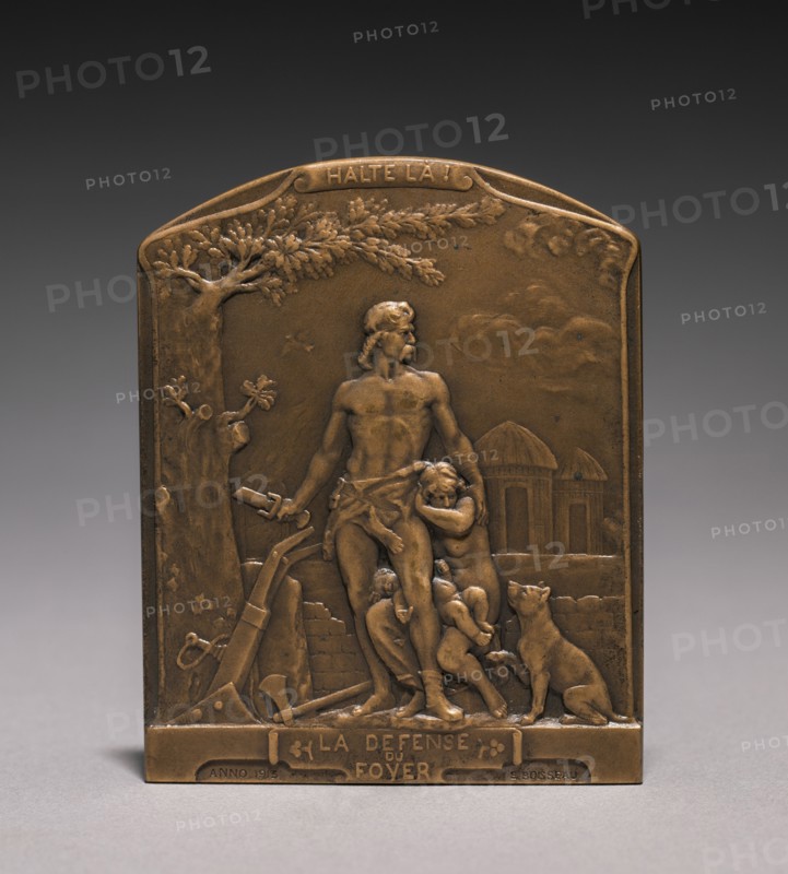 Medal, 1914-1918. Emile André Boisseau (French, 1842-1923). Bronze; overall: 7 x 5.8 cm (2 3/4 x 2 5/16 in.).