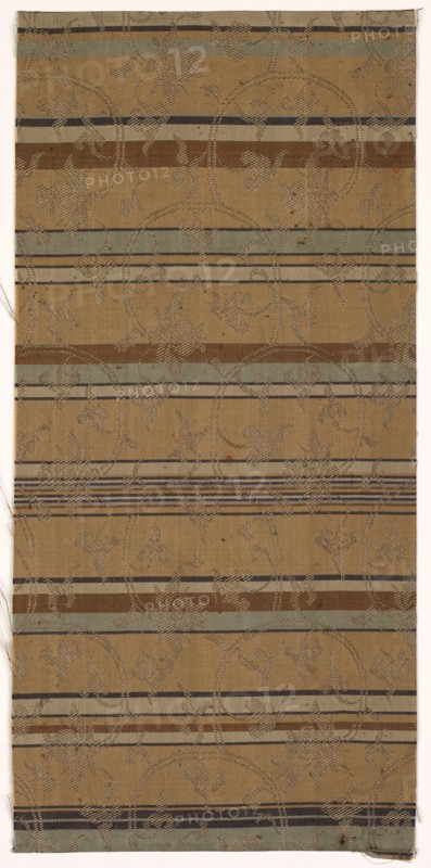 Textile Fragment, 1800s. Japan, 19th century. Silk; average: 27 x 12.7 cm (10 5/8 x 5 in.).