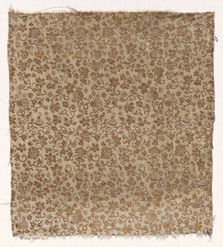 Textile Fragment, 1800s. Japan, 19th century. Silk; average: 24.8 x 27.3 cm (9 3/4 x 10 3/4 in.).