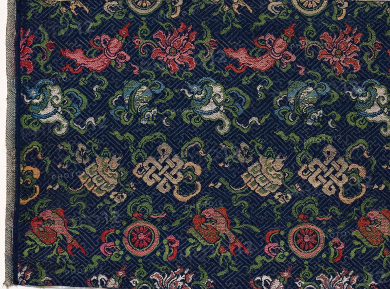 Fragment, 1800s. China or Japan, 19th century. Silk; overall: 35 x 21.6 cm (13 3/4 x 8 1/2 in.)
