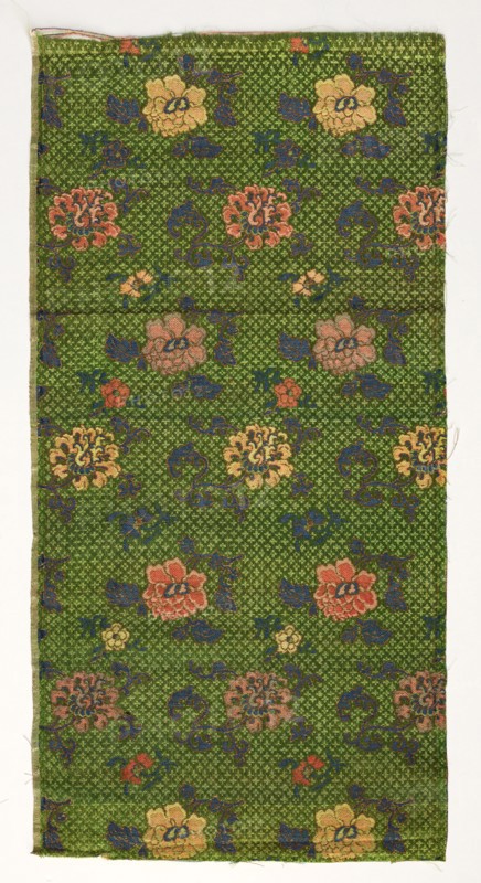 Fragment, 1800s. China, 19th century. Silk; overall: 57.8 x 28.6 cm (22 3/4 x 11 1/4 in.).