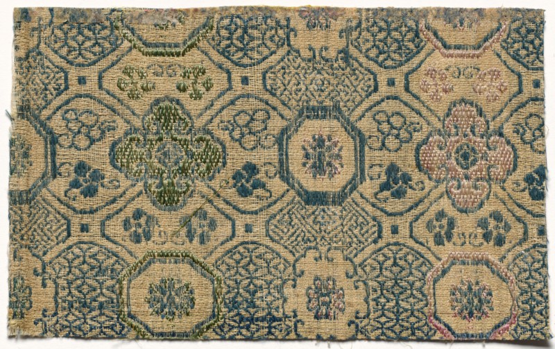 Textile Fragment, 1800s - early 1900s. Japan, 19th - early 20th century. Silk; average: 16.6 x 10.2 cm (6 9/16 x 4 in.)