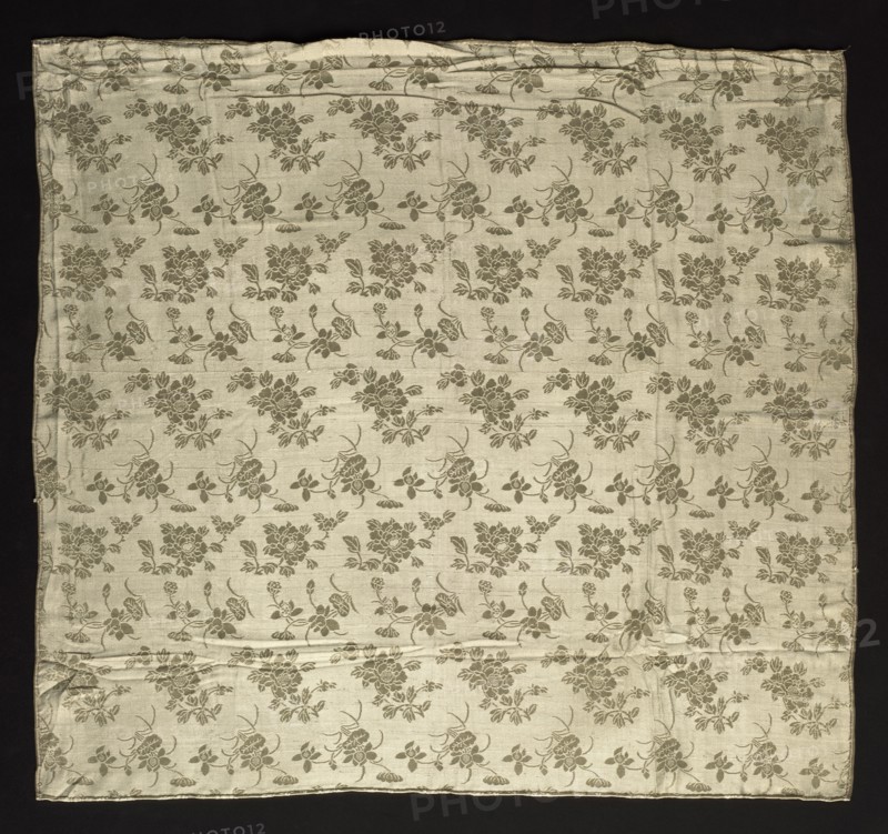 Fragment, 1800s. China, 19th century. Silk; overall: 76.8 x 78.7 cm (30 1/4 x 31 in.)