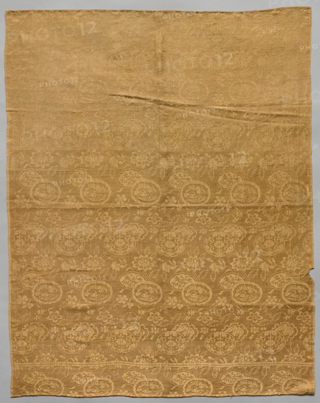 Fragment, 1800s. China, 19th century. Silk; overall: 69.9 x 92.7 cm (27 1/2 x 36 1/2 in.)