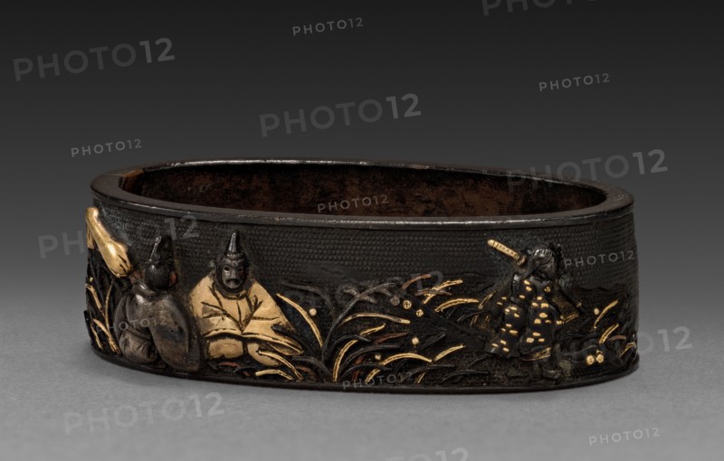 Fuchi, 1700-1850. Japan, Tokugawa period. Shakudo; average: 3.9 x 2.3 cm (1 9/16 x 7/8 in.).