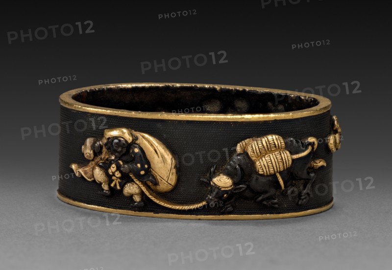 Fuchi, 1700-1850. Japan, Tokugawa period. Shakudo; average: 3.9 x 2.3 cm (1 9/16 x 7/8 in.).