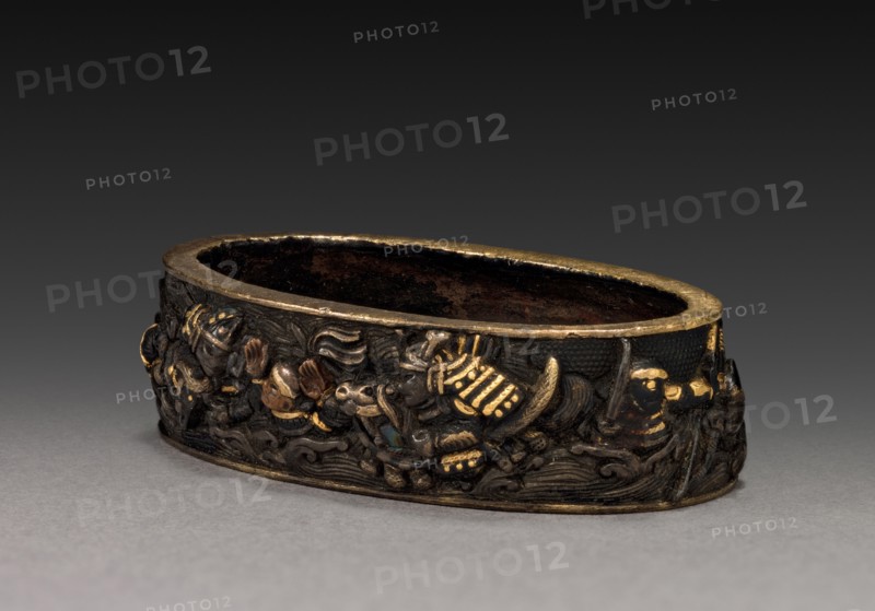 Fuchi, 1700-1850. Japan, Tokugawa period. Shakudo; average: 3.9 x 2.3 cm (1 9/16 x 7/8 in.).