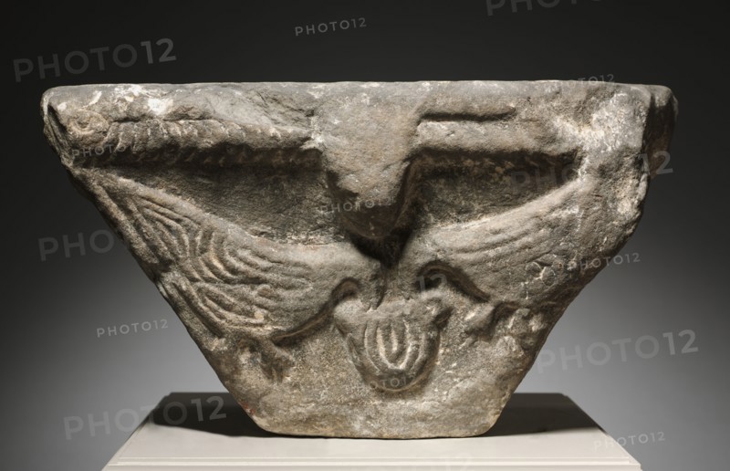 Capital with Birds, 700s-800s. Italy, Migration period, 8th-9th Century. Marble; overall: 27.4 x 32.4 x 48.3 cm (10 13/16 x 12 3/4 x 19 in.)