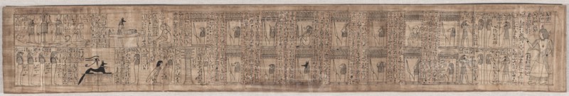 Book of the Dead of Hori, c. 1969-945 BC. Egypt, New Kingdom, Dynasty 21. Papyrus; overall: 23 cm (9 1/16 in.).