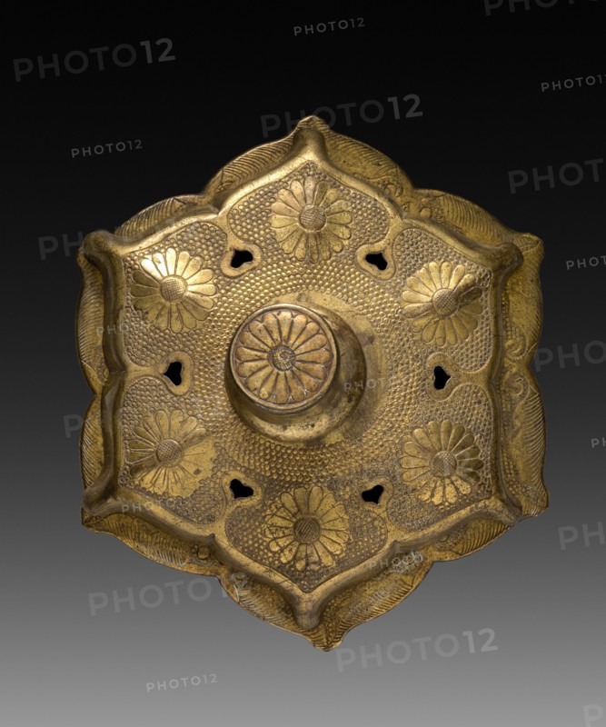 Gilt Nail Head, c 1800s. Japan, 19th century. Gilt bronze; overall: 12.3 cm (4 13/16 in.).