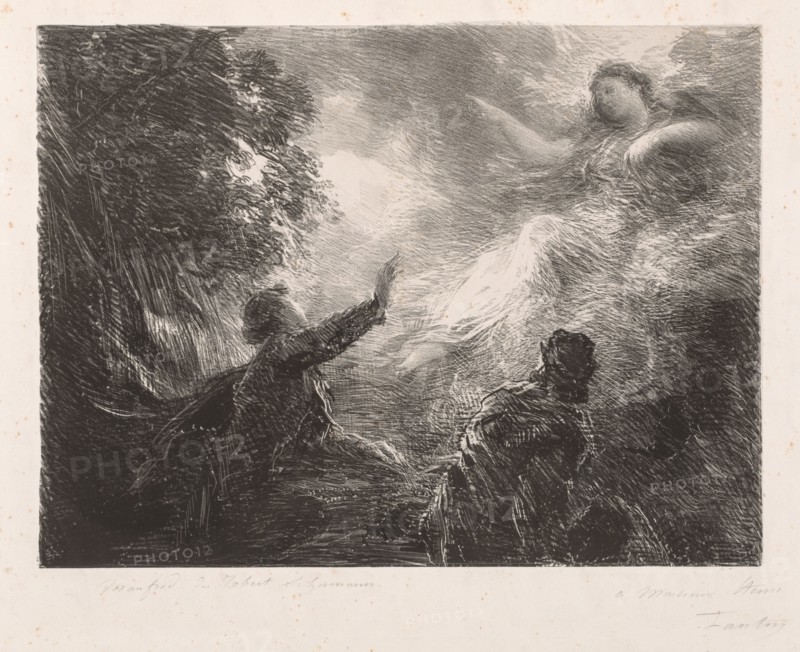 The Fairy of the Alps, 1873. Henri Fantin-Latour (French, 1836-1904). Lithograph