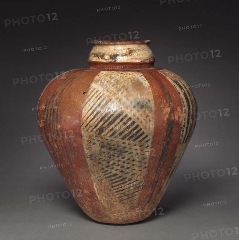 Jar, before 1550. Colombia. Pottery; overall: 33.5 x 28.5 cm (13 3/16 x 11 1/4 in.).