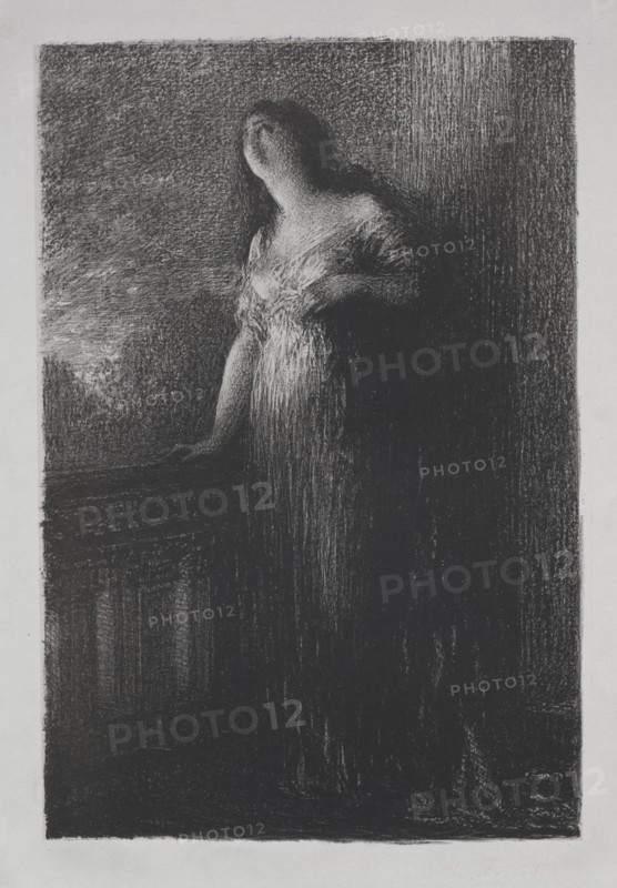 Juliat's Aria. Henri Fantin-Latour (French, 1836-1904). Lithograph
