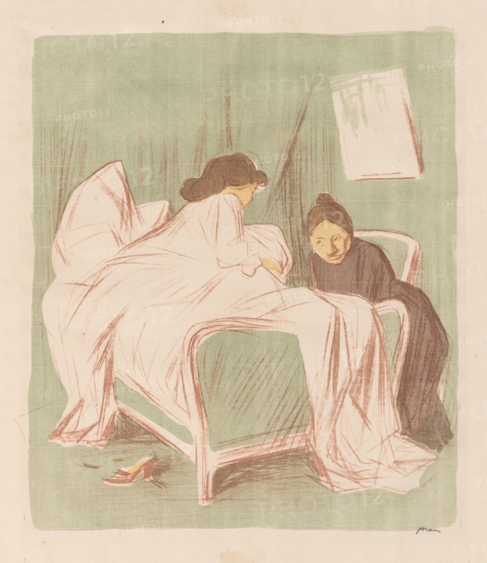 Instructions for the Day. Jean Louis Forain (French, 1852-1931). Lithograph