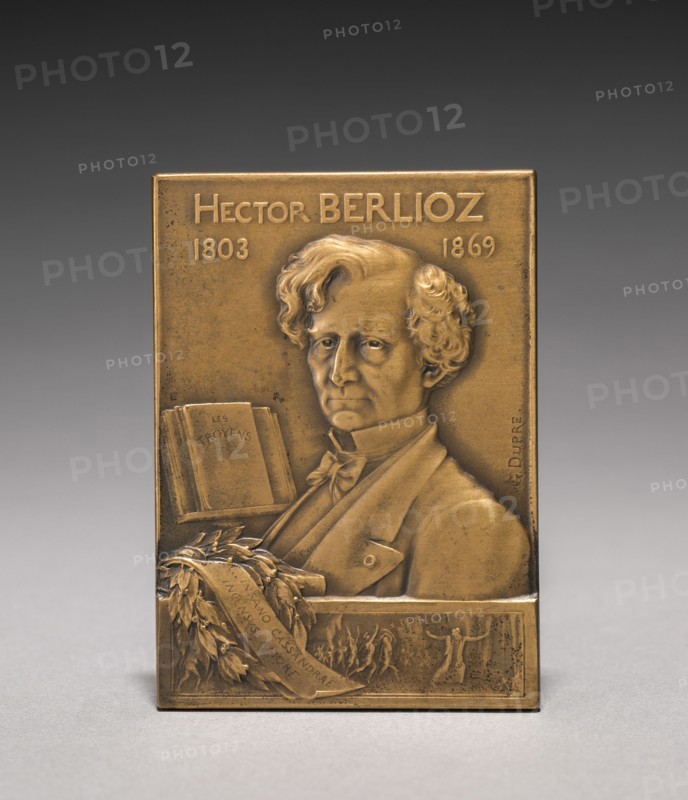 Medallion (obverse), 1903. Jules Dupré (French, 1811-1889). Bronze; overall: 7.7 x 4.8 cm (3 1/16 x 1 7/8 in.).