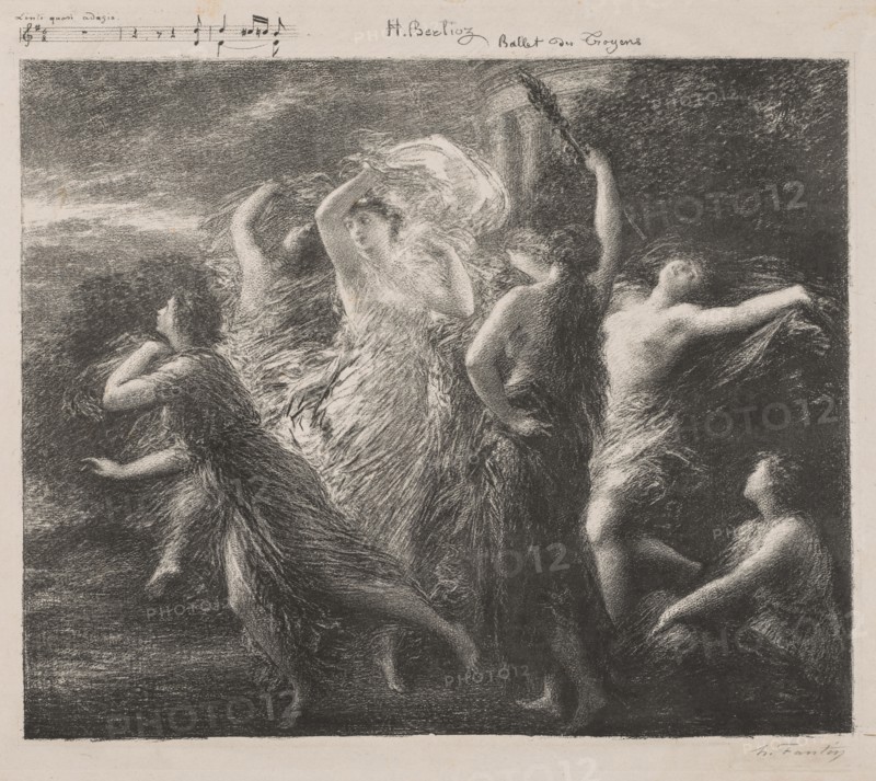 Ballet du Troyons, 1893. Henri Fantin-Latour (French, 1836-1904). Lithograph