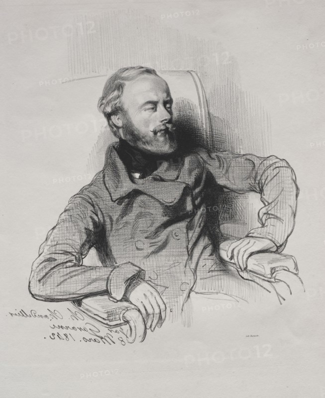 Ch. Chandellier, 1842. Paul Gavarni (French, 1804-1866). Lithograph