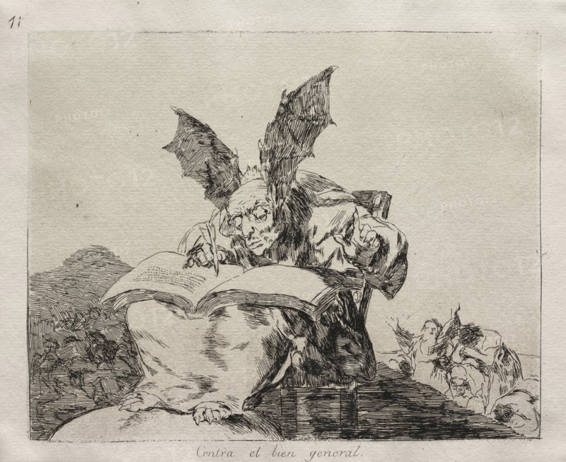 The Horrors of War:  Against the Common Good. Francisco de Goya (Spanish, 1746-1828). Etching