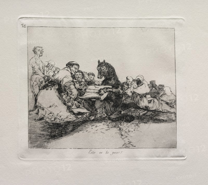 The Horrors of War:  This is the  Worst of it!. Francisco de Goya (Spanish, 1746-1828). Etching