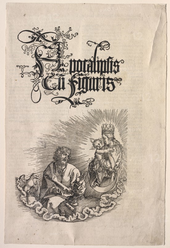 Revelation of St. John, 1511. Albrecht Dürer (German, 1471-1528). Woodcut