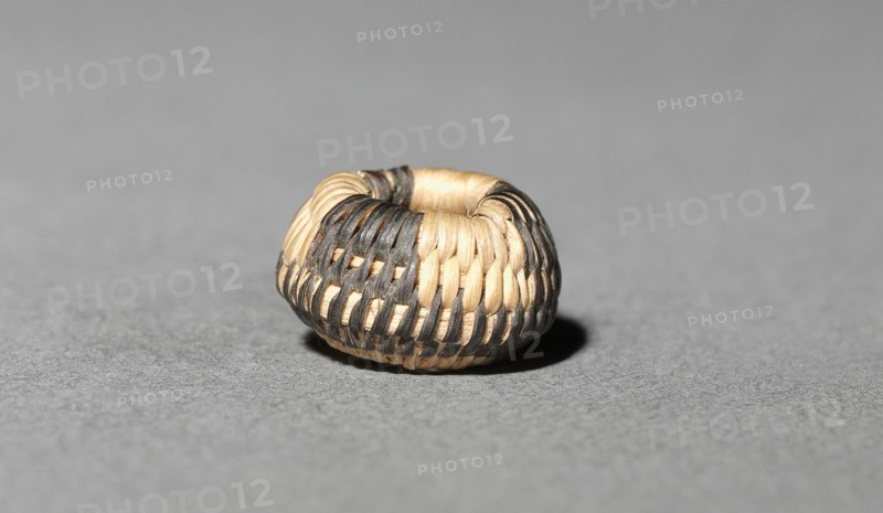 Miniature Basket, Unassigned. America, Native North American, Southwest, Arizona, Akimel O'odham (Pima), Unassigned. overall: 0.6 x 0.4 cm (1/4 x 3/16 in.).